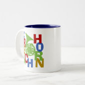 ホーフランスのンのスクランブル ツートーンマグカップ (正面左)