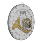 ホーフランスのンイラストレーション ダーツボード (正面左)