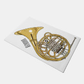 ホーフランスのンイラストレーション ドアマット (アングル)