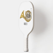 ホーフランスのンイラストレーション ピックルボールラケット (左)