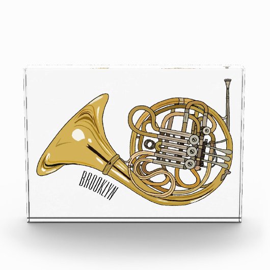 ホーフランスのンイラストレーション フォトブロック (正面)