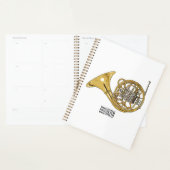 ホーフランスのンイラストレーション プランナー手帳 (ディスプレー)