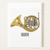 ホーフランスのンイラストレーション プランナー手帳 (裏面)