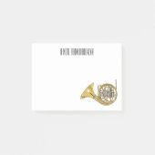 ホーフランスのンイラストレーション ポストイット (正面)