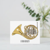 ホーフランスのンイラストレーション ポストカード (スタンド正面)