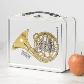 ホーフランスのンイラストレーション メタルランチボックス (インサイチュ)