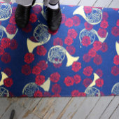 ホーフランスのンバンド ドアマット