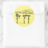 ホーフランスのンフランスのクラシック丸ステッカー ラウンドシール (バッグ)