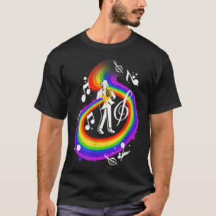 ホーフランスのンミュージカル楽器ホーフランスのンデザイン Tシャツ