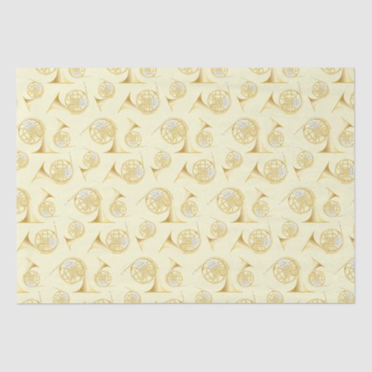 ホーフランスのンミュージシャンバンド先生包装紙 薄葉紙 (正面)