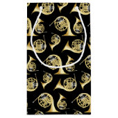 ホーフランスのンミュージシャンバンド先生小抱き枕 スモールペーパーバッグ (裏面)