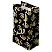 ホーフランスのンミュージシャンバンド先生小抱き枕 スモールペーパーバッグ (裏面アングル)