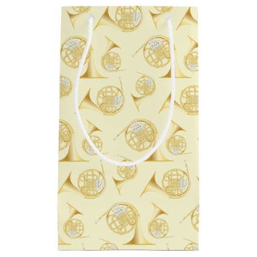 ホーフランスのンミュージシャンバンド先生 スモールペーパーバッグ (正面)