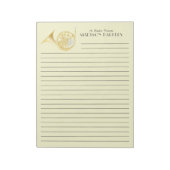 ホーフランスのンミュージシャンバンド先生 ノートパッド (回転)