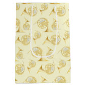 ホーフランスのンミュージシャンバンド先生 ミディアムペーパーバッグ (裏面)