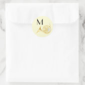 ホーフランスのンミュージシャンバンド先生 ラウンドシール (バッグ)