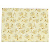 ホーフランスのンミュージシャンバンド先生 ラージペーパーバッグ (裏面)