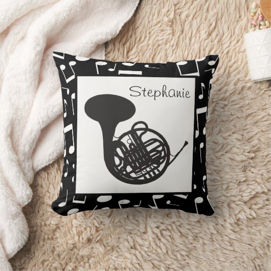 ホーフランスのンミュージックパーソナライズされた装飾用クッションギフト クッション (ブランケット)