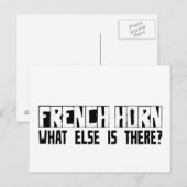 ホーフランスのン他に何がある? ポストカード (正面/裏面)
