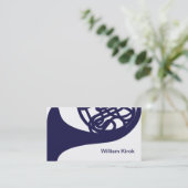 ホーフランスのン先生プレーヤースタジオミュージシャン 名刺 (スタンド正面)