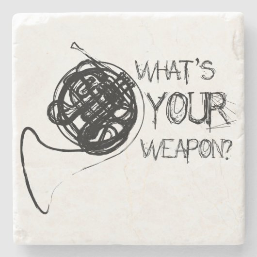 ホーフランスのン兵器 ストーンコースター (正面)