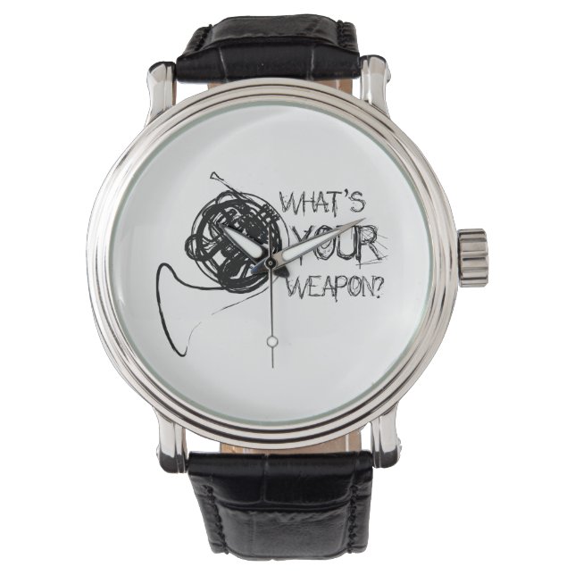 ホーフランスのン兵器 腕時計 (正面)