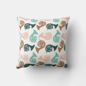 ホーフランスのン楽器ミュージシャンバンドオーケストラ クッション (裏面)