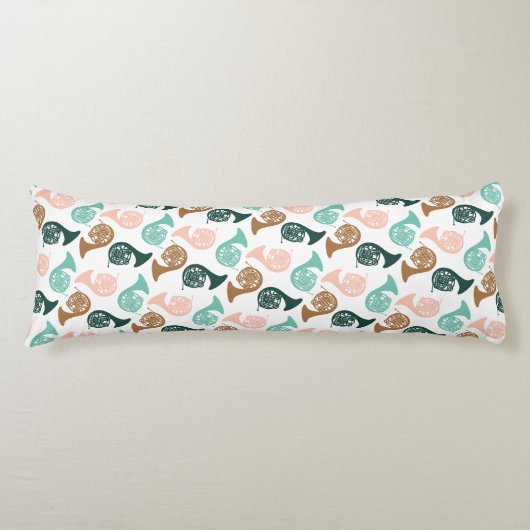 ホーフランスのン楽器ミュージシャンバンドオーケストラ ボディピロー (正面)