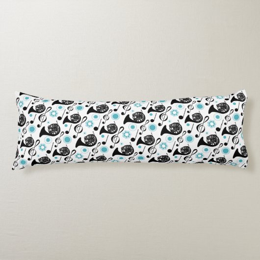 ホーフランスのン楽器ミュージシャンバンドオーケストラ ボディピロー (正面)