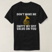 ホーフランスのン真鍮おもしろい楽器選手361 Tシャツ (デザイン正面)