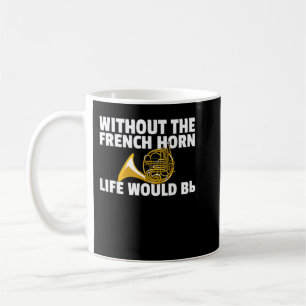 ホーフランスのン真鍮おもしろい楽器選手374 コーヒーマグカップ