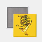 ホーフランスのン磁石 マグネット (正面/裏面)