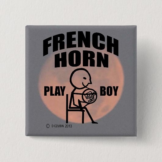 ホーフランスのン遊ボイ 缶バッジ (正面)
