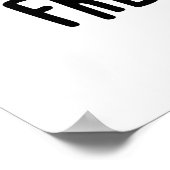 ホーフランスのン音楽おもしろい楽器パン ポスター (角)