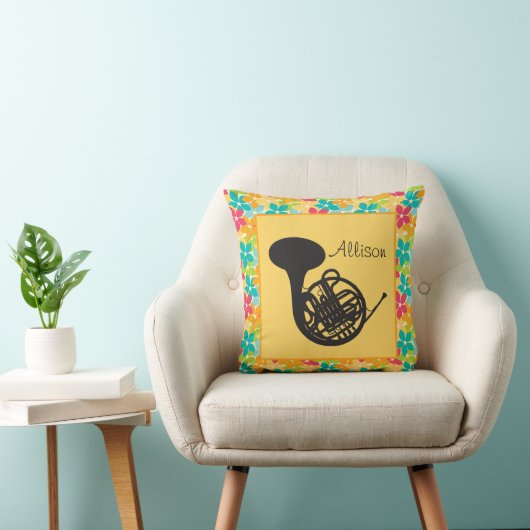 ホーフランスのン音楽パーソナライズされた装飾用クッション クッション (椅子)