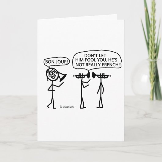 ホーフランスのン カード (正面)