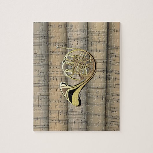 ホーフランスのン~シ転がートミュージックのバック~ミュージカル ジグソーパズル (縦)