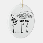 ホーフランスのン セラミックオーナメント (右)