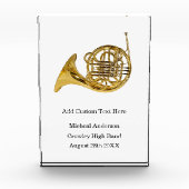 ホーフランスのン・バンド賞カスタマイズ フォトブロック (正面)