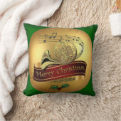 ホーフランスのン～メリークリスマス&ミュージカルスクロール～ クッション (ブランケット)