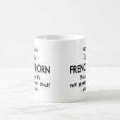 ホーフランスのン – 自遊体音楽おもしろいDeco コーヒーマグカップ (中央)