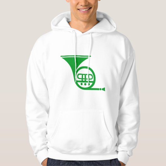 ホーフランスのン – 草の緑 パーカ (正面)