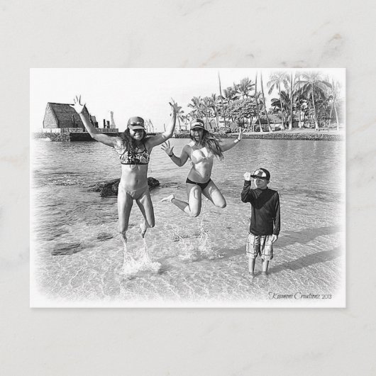 ホーブラ！...，イリマ，カリーノ&ブギーポストカード： ポストカード (正面)