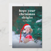 ホープあなたのクリスマススリーズフラットホリデーカード シーズンカード (正面)