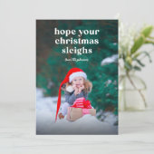 ホープあなたのクリスマススリーズフラットホリデーカード シーズンカード (スタンド正面)