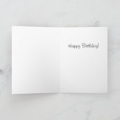 ホープあなたの誕生日はフーバーンフクロウ誕生日 カード (内部)