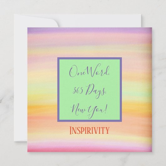 ホープかわいらしボホ勇気付けられる感動的 サンキューカード (裏面)