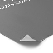 ホープがん認識度ポスター&プリント ポスター (角)