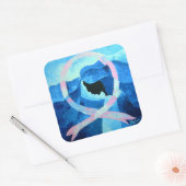 ホープが2012年に来た スクエアシール (封筒)