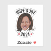 ホープと喜び – カマラ シール (シート)